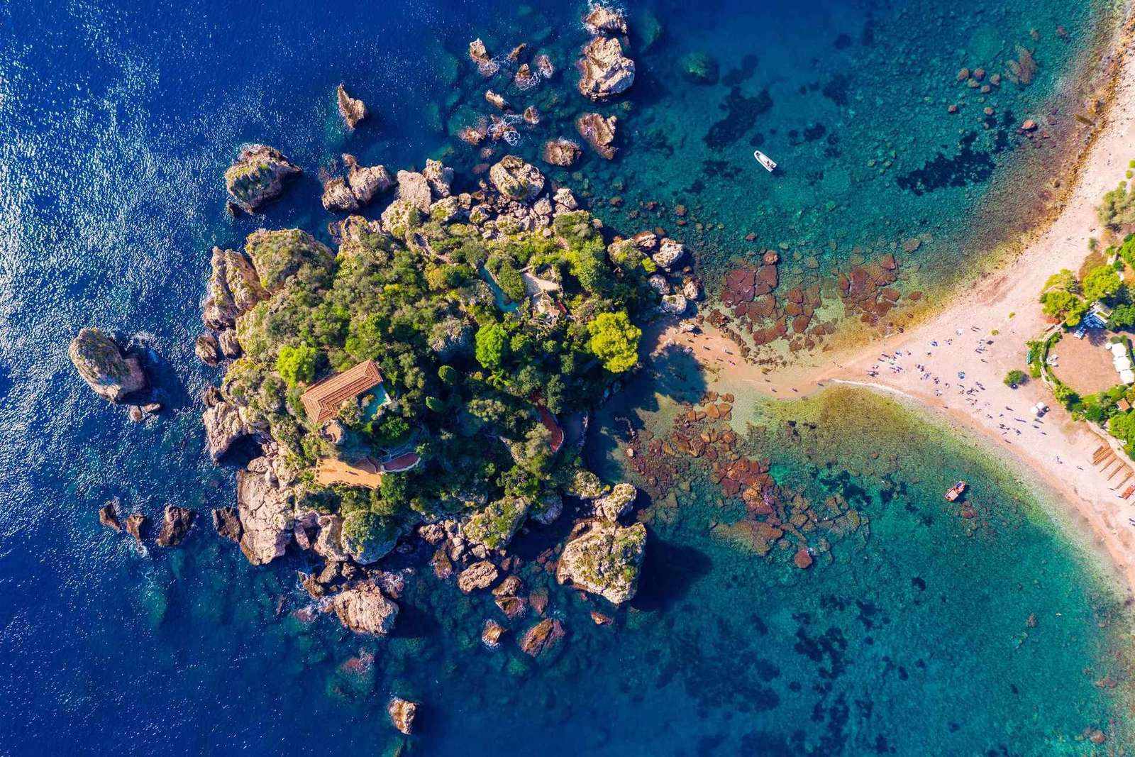 Vanuit Messina: excursie naar Taormina en het strand van Naxos