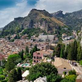 Taormina: Traslado de ida e volta de Messina
