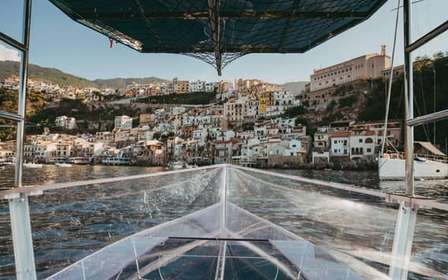 Båttur i genomskinlig båt i Scilla - Clear Boat Explorer