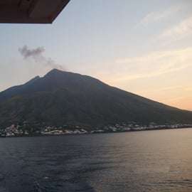 Special Stromboli Sunset from Milazzo