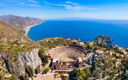 From Messina: Godfather's Savoca & Taormina Shore Excursion