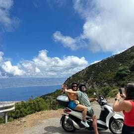 Scooter Tour in Messina to Dinnammare and Viewpoints