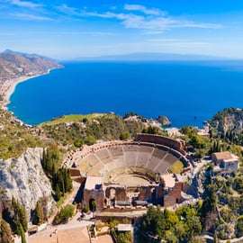 Vanuit Messina: excursie langs de kust naar Savoca (The Godfather) en Taormina