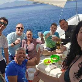 Milazzo: Promontory Boat Tour with Snorkeling & Guide
