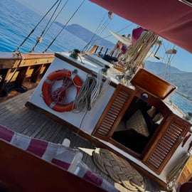 Costa Viola Sailing Tour from Scilla on a Wooden Schooner