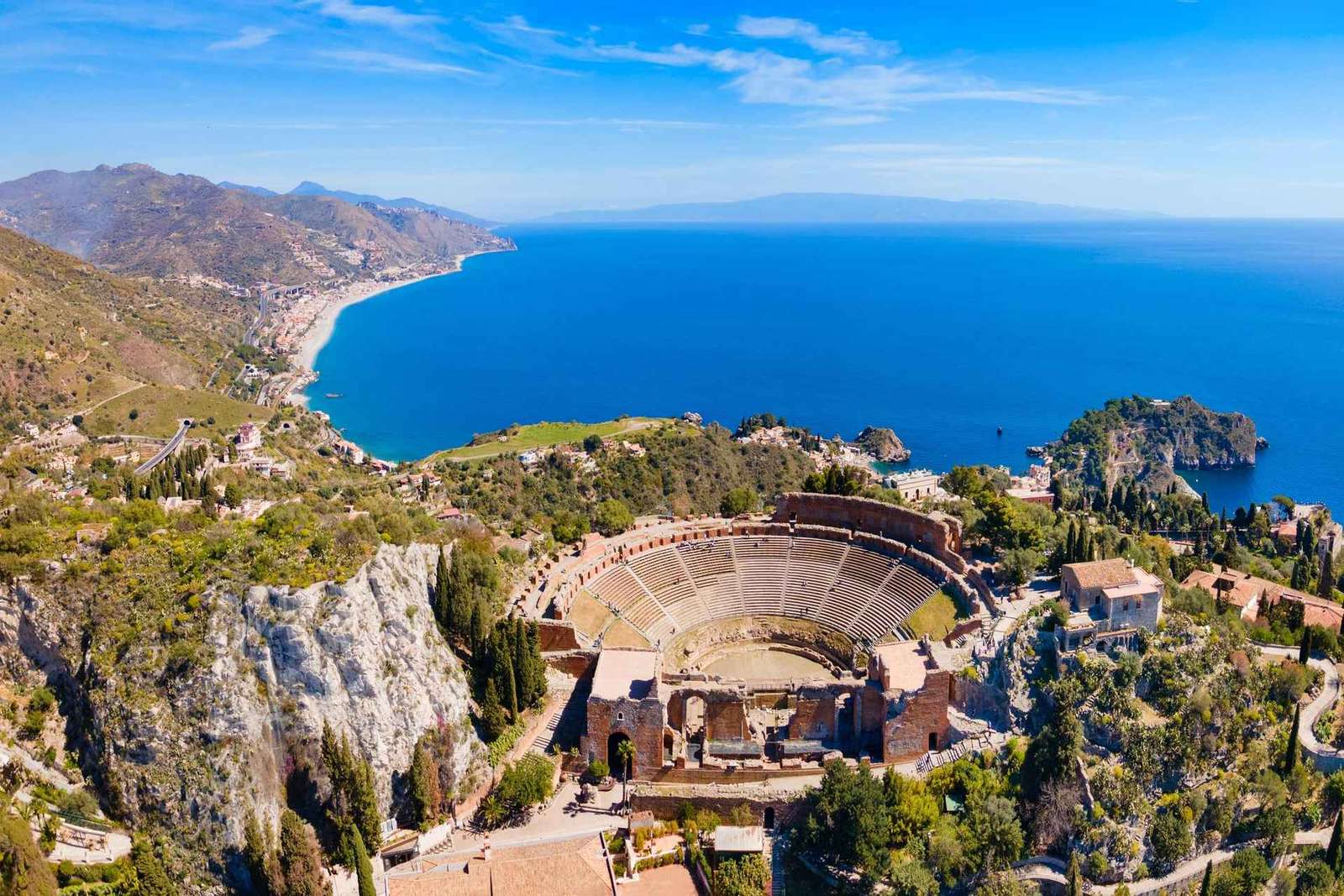 Vanuit Messina: excursie langs de kust naar Savoca (The Godfather) en Taormina