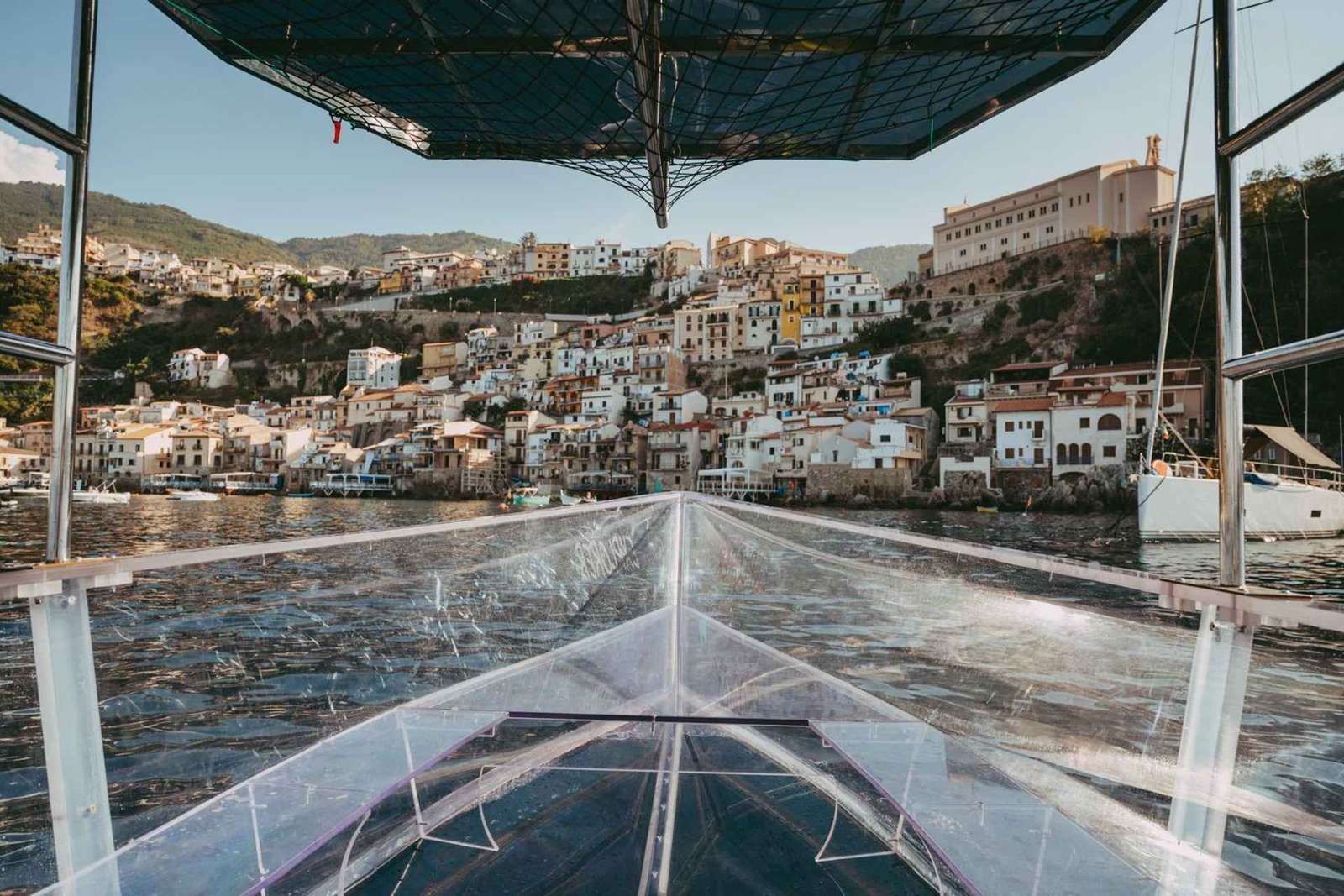 Glass Bottom Boat Tour in Scilla Along the Costa Viola