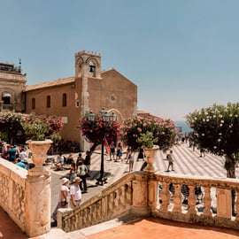Vanuit Messina: kustexcursie naar Savoca en Taormina