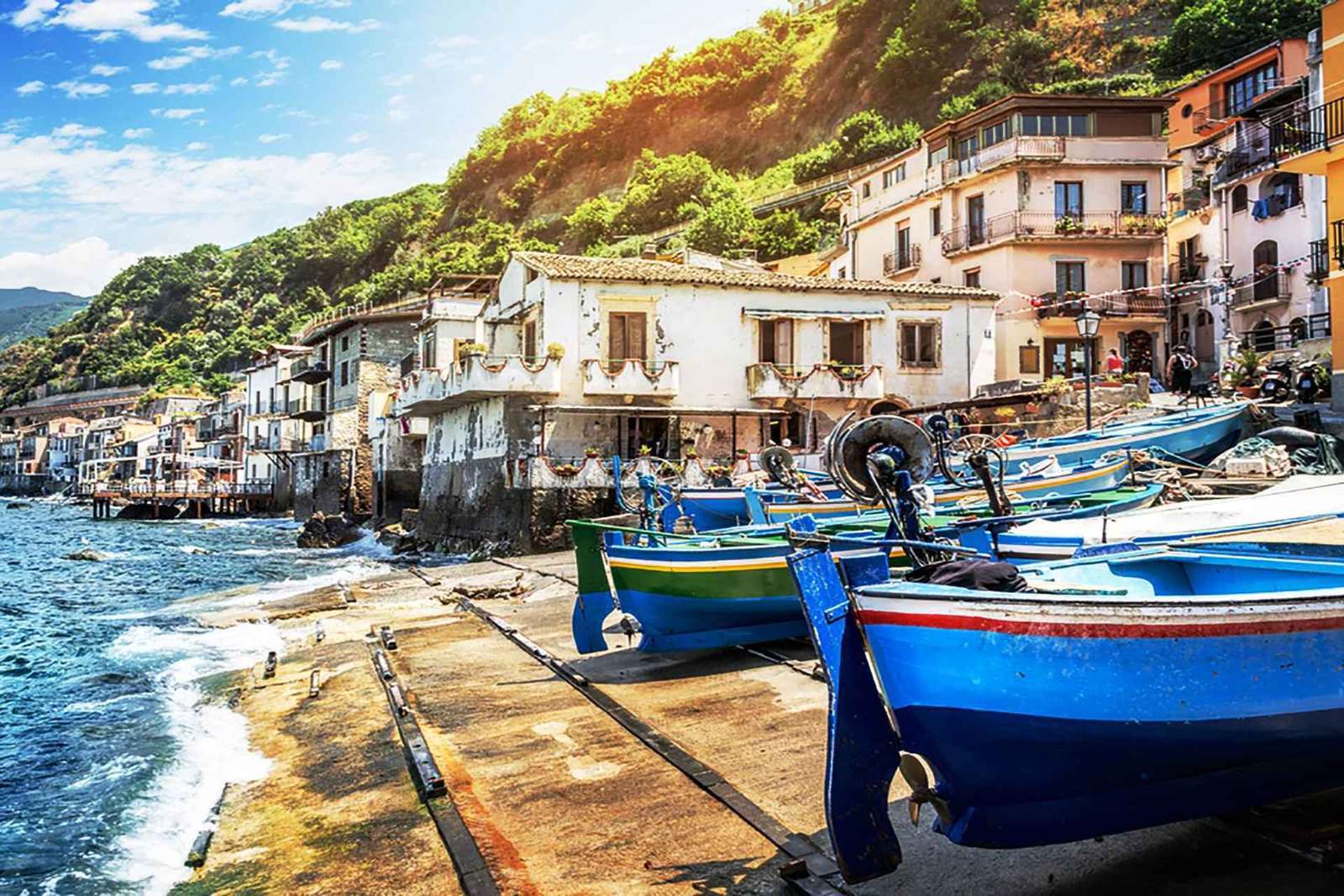Scilla: Mito, Castello Ruffo e a vila de Chianalea