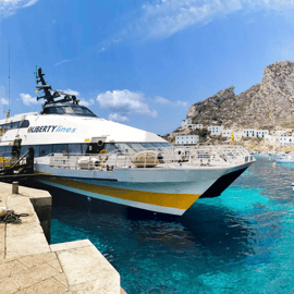 Isole Eolie: Biglietto per il traghetto tra Lipari e Milazzo