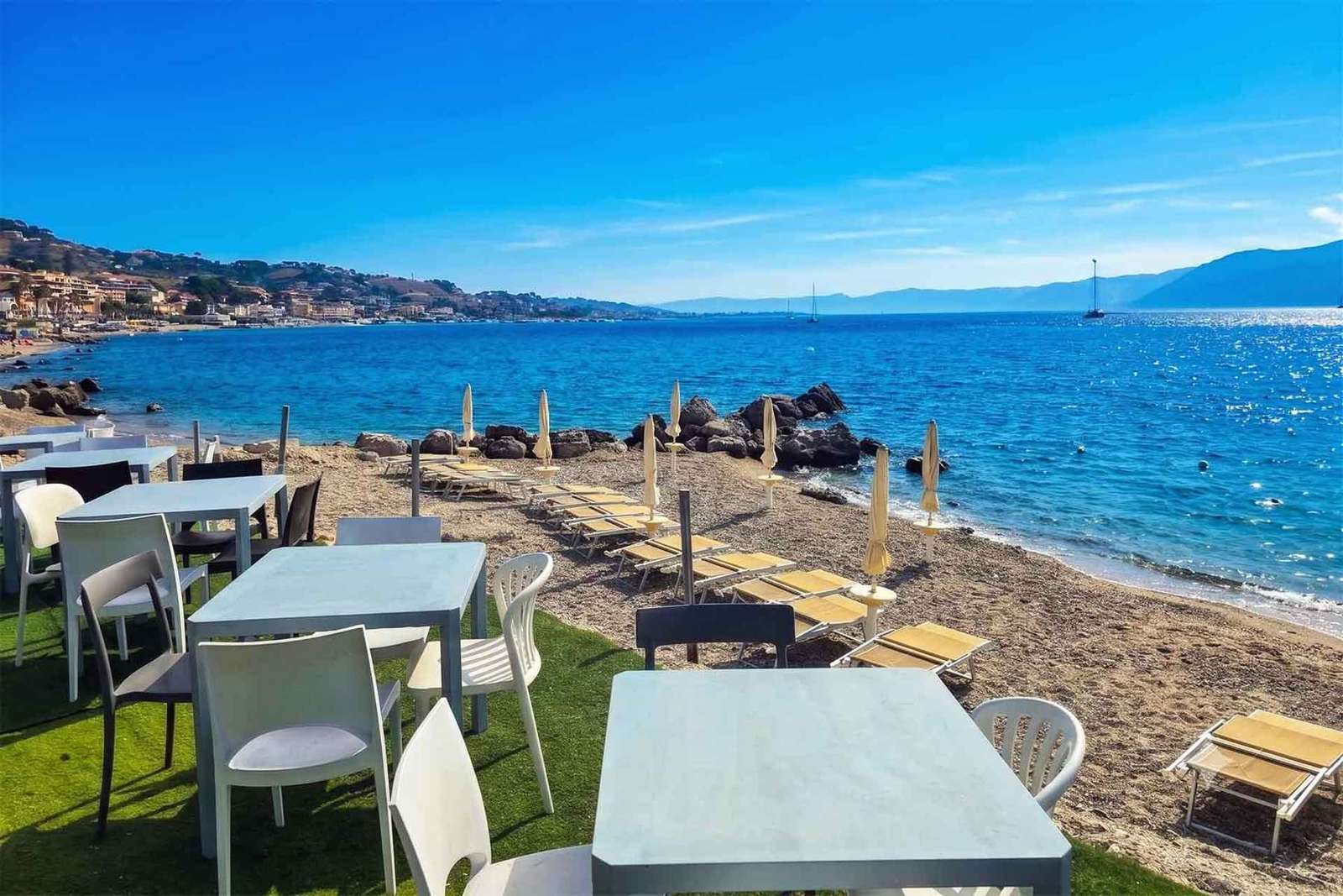Strait of Messina beach experience: where two seas meet