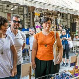 Visita a Messina a pé e aula de cozinha tradicional com vinho