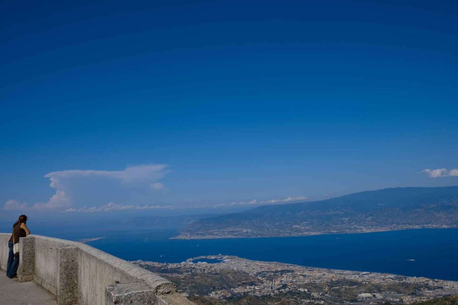 Messina: Santuário de Dinnammare e vista panorâmica dos 2 mares