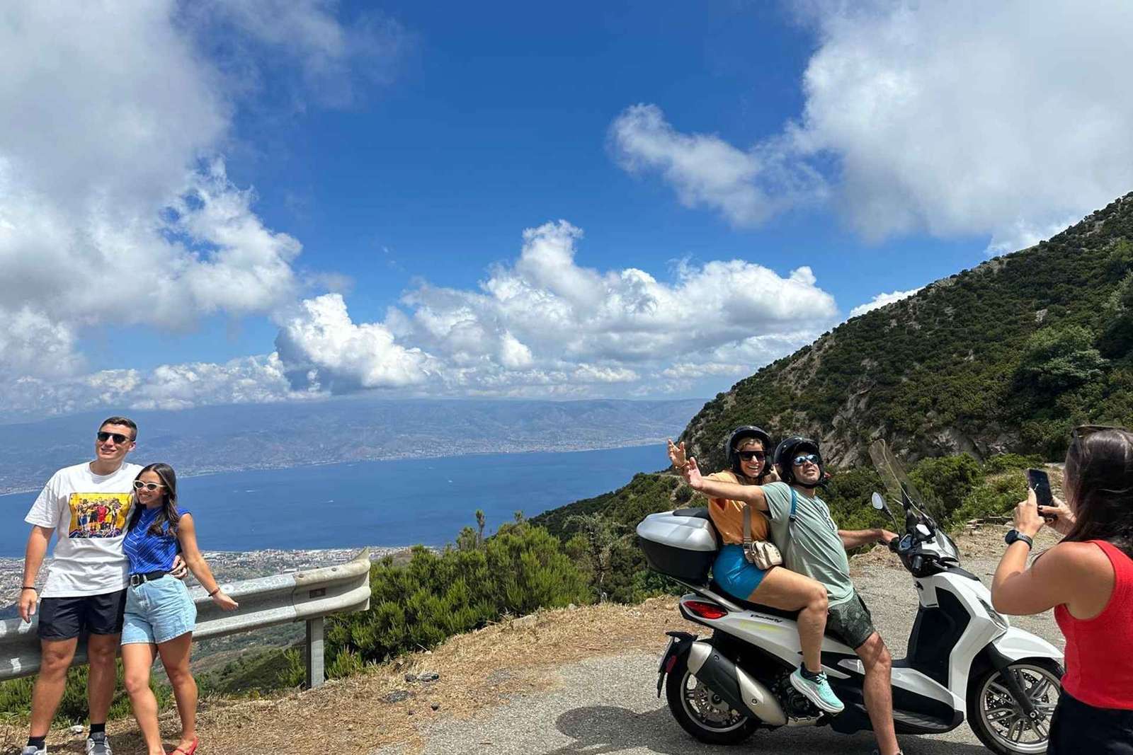 Scooter Tour in Messina to Dinnammare and Viewpoints